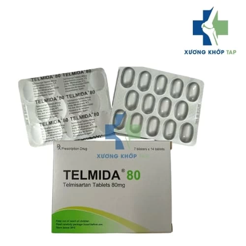 Telmida 80 - Telmisartan 80mg Liconsa
