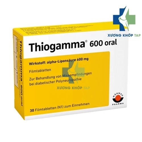 Thiogamma - Thioctic acid 600mg Oral Dragenopharm