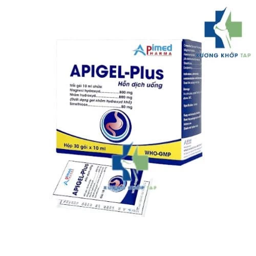 Apigel-Plus - Điều trị triệu chứng do tăng axit dạ dày