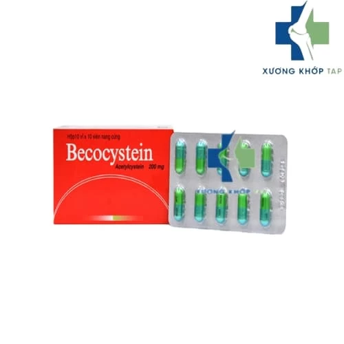 Becocystein - Điều trị viêm phế quản cấp và mạn tính