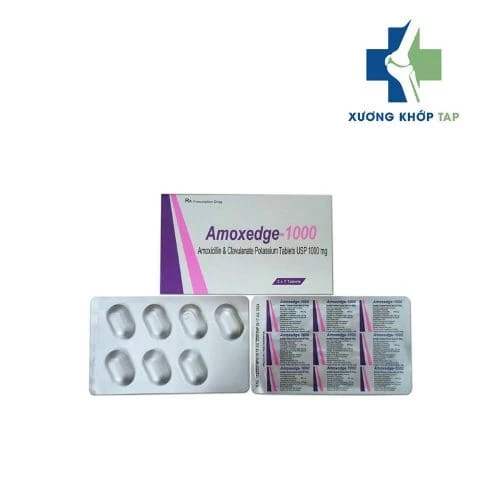 Amoxedge-1000 - Điều trị nhiễm trùng đường hô hấp