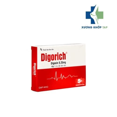 Digorich - Thuốc điều trị suy tim, rung nhĩ và cuồng động nhĩ