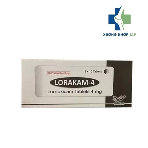 Lorakam-4 - Thuốc hỗ trợ giảm đau tạm thời