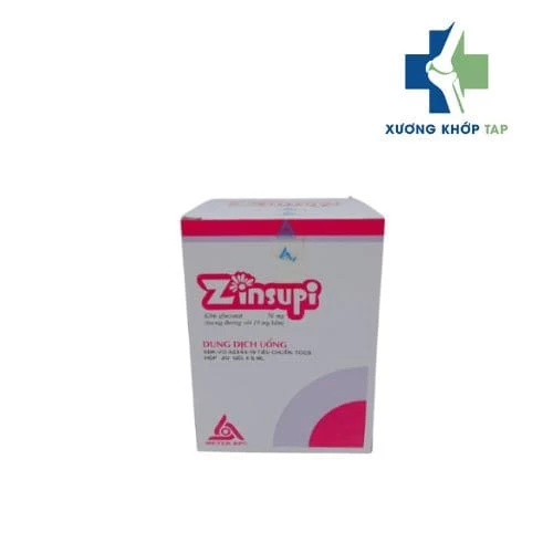 Zinsupi - Thuốc điều trị bệnh còi xương ở trẻ