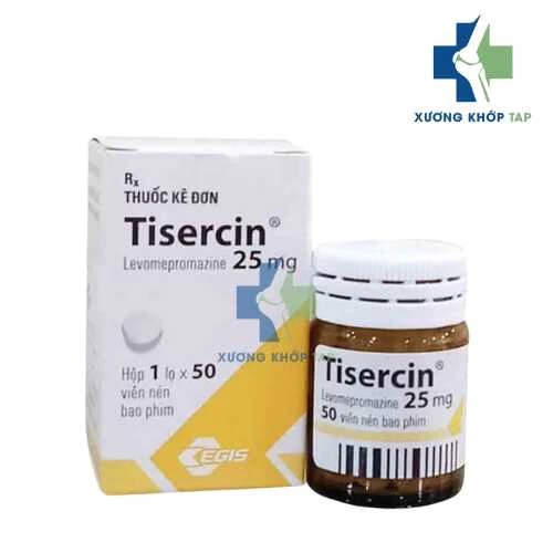 Tisercin - levomepromazine 25mg Egis