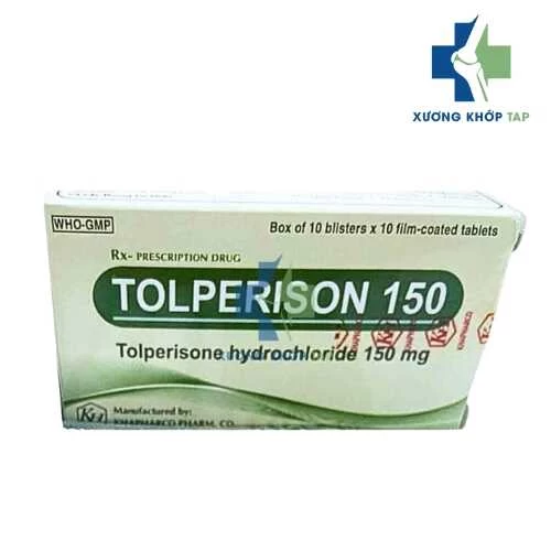 Tolperison 150 - Tolperisone 150mg Khapharco