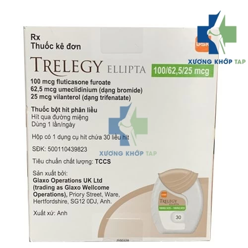 Trelegy Ellipta - Thuốc điều trị hen phế quản