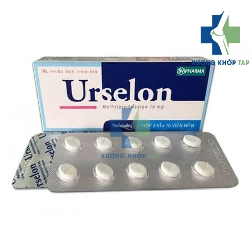 Urselon - Chống viêm và giảm miễn dịch của glucocorticoid