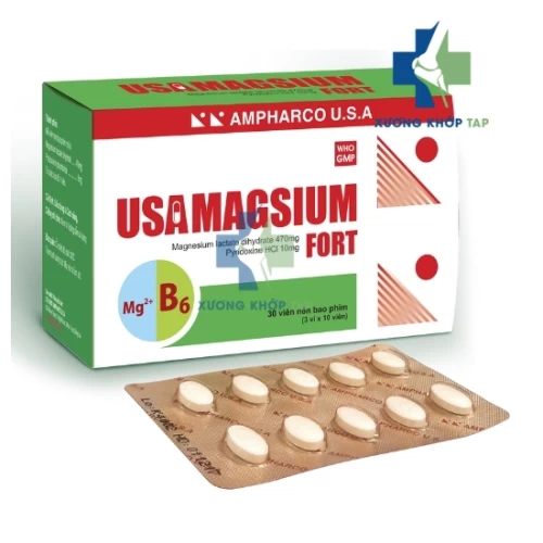 Usamagsium Fort - Điều trị các trường hợp thiếu magnesi