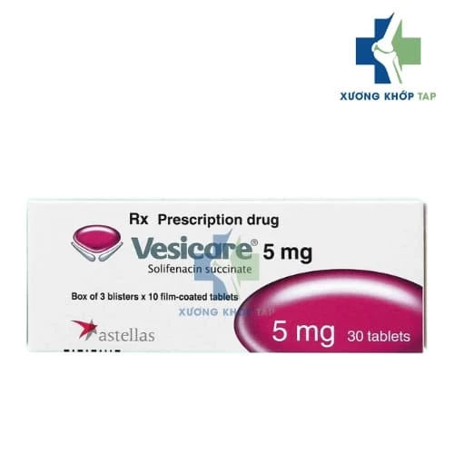 Vesicare 5mg - Solifenacin succinate Astellas