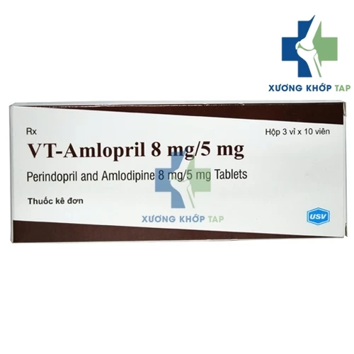 VT-Amlopril 8mg/5mg - Thuốc điều trị tăng huyết áp vô căn