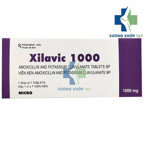 Xilavic 1000 - Amoxicilin + Acid clavulanic Micro