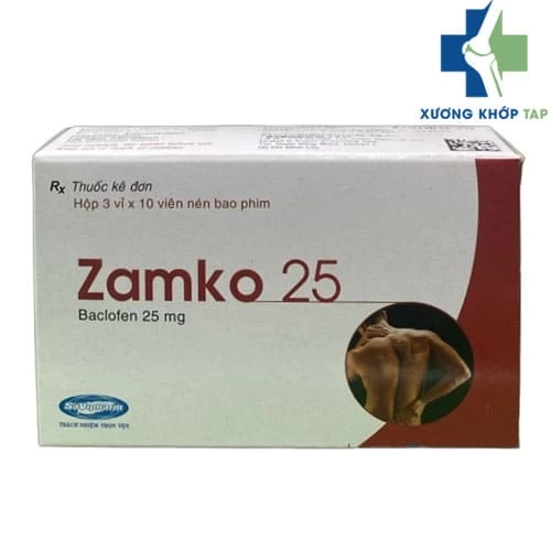 Zamko 25 - Thuốc điều trị xơ cứng cơ rải rác của Savipharm