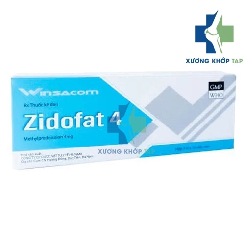 Zidofat 4 - Thuốc điều trị viêm khớp dạng thấp (10 hộp)