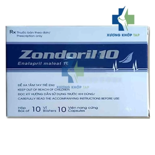 Zondoril 10 - Thuốc điều trị tăng huyết áp vô căn