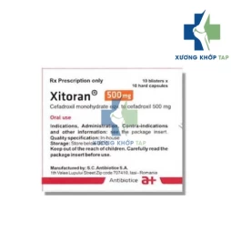 Xitoran 500mg - Thuốc trị nhiễm khuẩn dạng uống