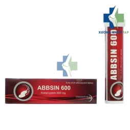 Abbsin 600 - Thuốc tiêu đờm trong bệnh lý hô hấp