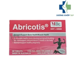 Abricotis - Giúp ổn định lượng canxi và vitamin D trong cơ thể