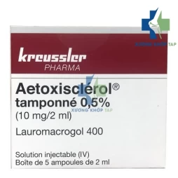 Aetoxisclerol 0,5% - Lauromacrogol 400mg Kreussler