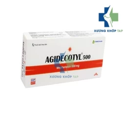 Agidecotyl 500 - Thuốc giãn cơ trong bệnh xương khớp