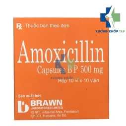 Amoxicillin capsules BP 500mg