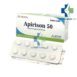 Apirison 50 - Thuốc điều trị tăng trương lực cơ