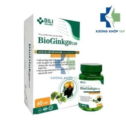 Bioginkgo 240 - Hỗ trợ tăng cường tuần hoàn máu não