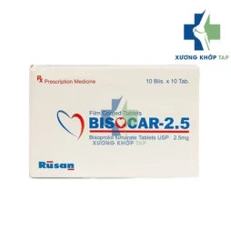 Bisocar 5 - Thuốc điều trị tăng huyết áp