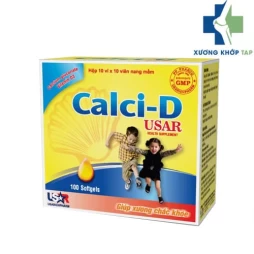 Calci-D Usar - Giúp bổ sung vitamin D3 và canxi cho cơ thể