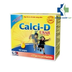 Calci-D Usar - Giúp bổ sung vitamin D3 và canxi cho cơ thể