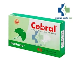 Cebral - Thuốc điều trị thiểu năng tuần hoàn não