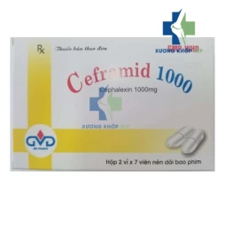 Ceframid 1000 - Thuốc điều trị nhiễm khuẩn đường hô hấp