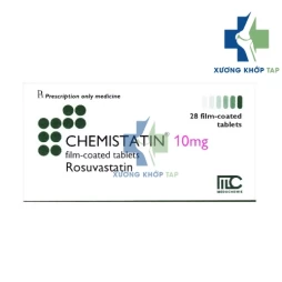 Chemistatin 20mg - Thuốc điều trị tăng cholesterol máu