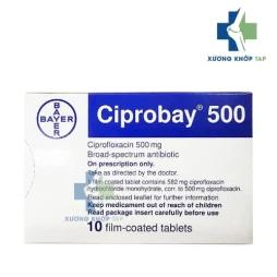 Ciprobay 500 - Ciprofloxacin 500mg Bayer