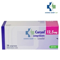 Coryol 12,5mg - Carvedilol Krka