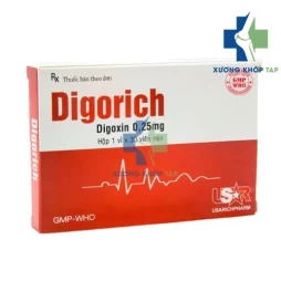 Digorich - Thuốc điều trị suy tim, rung nhĩ và cuồng động nhĩ