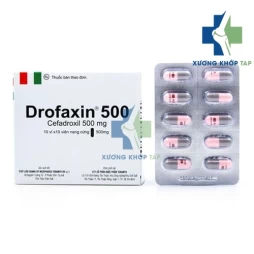 Drofaxin 500 - Thuốc điều trị các nhiễm khuẩn mức độ nhẹ đến vừa