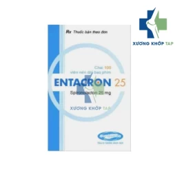 Entacron 25 - Thuốc điều trị xơ gan cổ trướng