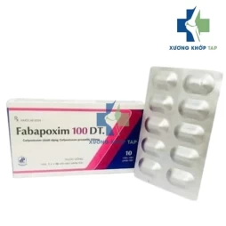 Fabapoxim 100 DT - Cefpodoxim 100mg Pharbaco