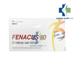 Fenacus 50 - Thuốc điều trị viêm thấp khớp mạn tính