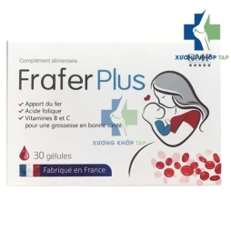 Frafer Plus - Hỗ trợ tạo hồng cầu, giảm nguy cơ thiếu máu