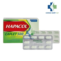 Hapacol Caplet 500 - Acetaminophen 500mg DHG