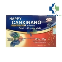 Happy Canxinano - Hỗ trợ bổ sung canxi và các khoáng chất