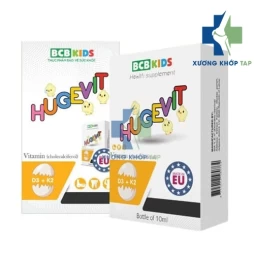 Hugevit - Giúp bổ sung vitamin D3 và vitamin K2 cho cơ thể