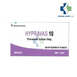 Hypravas 10 - Pravastatin 10mg Me Di Sun
