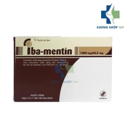 Iba-Mentin 1000mg/62.5mg (viên) Pharbaco