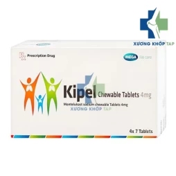 Kipel chewable tablets 4mg - Điều trị viêm mũi dị ứng