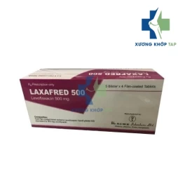 Laxafred 500mg - Thuốc điều trị nhiễm khuẩn của Ấn Độ