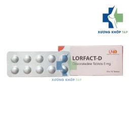 Lorfact-D 5mg - Thuốc trị viêm mũi dị ứng của Ấn Độ