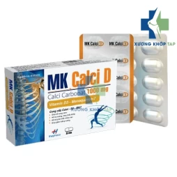 MK Calci D - Bổ sung canxi, hỗ trợ xương và răng chắc khỏe